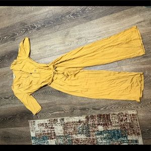 Yellow jumpsuit